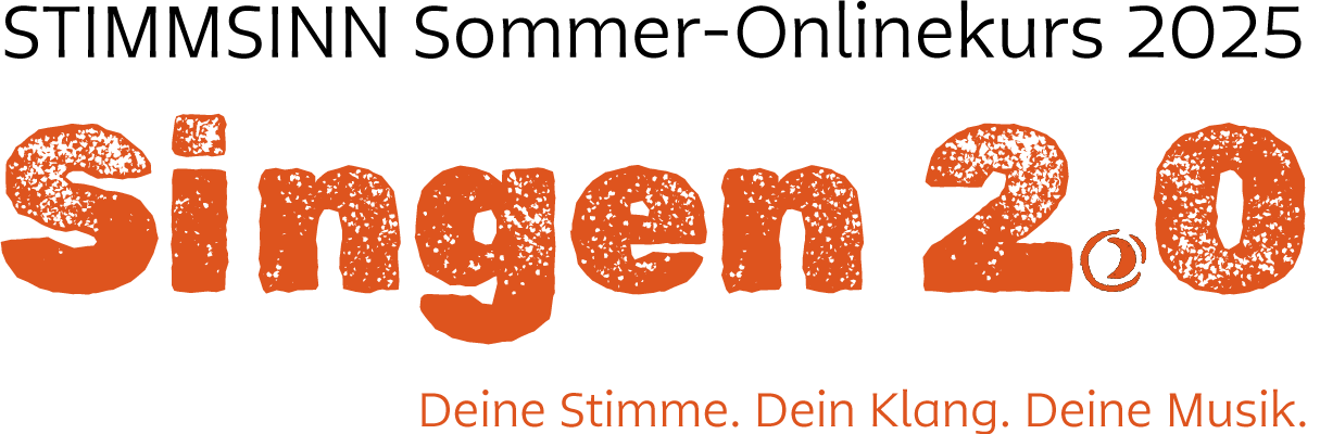 STIMMSINN Sommer-Onlinekurs 2025: Singen 2.0 - Deine Stimme. Dein Klang. Deine Musik.